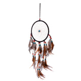 Maxbell Dream Catcher With Feathers Turquoise Beaded Room Wall Hanging Decoration Ornament