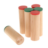 Maxbell Wooden Montessori Sensorial Material - 6pcs Sound Cylinders