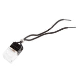 Maxbell Car Fragrance Clear Empty Refillable Perfume Air Freshener Hanging Bottle#A
