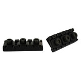 Maxbell 2x Black Metal Locking Nut String Lock for Floyd Rose Style Electric Guitar Parts and Accessories