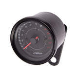 Maxbell Motorcycle Backlight 12V Tachometer Speedometer Tacho Gauge 0-13000 RPM