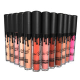 Maxbell Bulk of 12 New Lip Gloss Long Lasting Lipstick Matte Liquid Lip Liner Pencil Makeup Waterproof