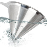 Maxbell Stainless Wide Mouth Coffee Mesh Strainer Removable Filter Percolator #3