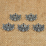 Maxbell Wholesale 20pcs Tibetan Silver MOM Letters Charm Pendant Jewelry Mother Gift DIY