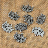 Maxbell Wholesale 20pcs Tibetan Silver MOM Letters Charm Pendant Jewelry Mother Gift DIY