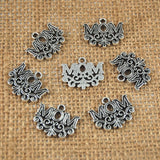 Maxbell Wholesale 20pcs Tibetan Silver MOM Letters Charm Pendant Jewelry Mother Gift DIY