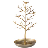Maxbell Necklace Ring Earring Bird Tree Stand Display Organizer Holder Show Rack