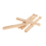 Maxbell Wooden Dolly Pegs Vintage Clothespin Dolls Kids Handmade Craft Pack of 10