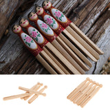 Maxbell Wooden Dolly Pegs Vintage Clothespin Dolls Kids Handmade Craft Pack of 10