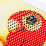 Maxbell Animal Embriodery Rhinestone Painting Cross Stitch Kit DIY Craft Kids Xmas Home Decor Gift - Parrot