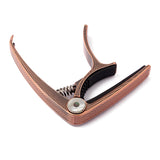 Maxbell Capo – Quick Trigger Release for Acoustic & Electric Guitar/Ukulele-Brass