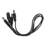 Maxbell 1 To 3 Way Effect Pedal Daisy Chain Power Supply Splitter Adapter Cable Cord Topology Line