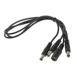 Maxbell 1 To 3 Way Effect Pedal Daisy Chain Power Supply Splitter Adapter Cable Cord Topology Line