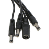 Maxbell 1 To 3 Way Effect Pedal Daisy Chain Power Supply Splitter Adapter Cable Cord Topology Line