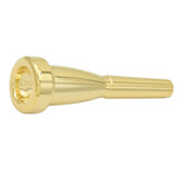 Maxbell Universal 5C Size Rich Tone Trumpet Mouthpiece Golden Plated for Yamaha Bach Trumpet