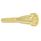 Maxbell Universal 5C Size Rich Tone Trumpet Mouthpiece Golden Plated for Yamaha Bach Trumpet