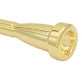 Maxbell Universal 5C Size Rich Tone Trumpet Mouthpiece Golden Plated for Yamaha Bach Trumpet