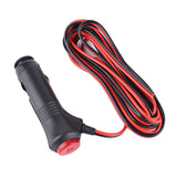 Maxbell 1.5m 12V Car Cigarette Lighter Power Plug Extension Cable Switch & 10A Fuse