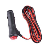 Maxbell 1.5m 12V Car Cigarette Lighter Power Plug Extension Cable Switch & 10A Fuse