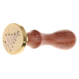 Maxbell Initial Sealing Wax Seal Stamp Xmas Design for Festival Cards Decoration Post Envelope #13