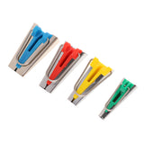 Maxbell Set of 4 Fabric Bias Tape Maker Machine Sewing Set Binding Quilting 6/12/18/25mm