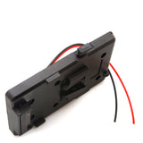 Maxbell Power Supply Splitter BP Battery Contact Plate V-mount Plate Pack for Camera