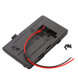 Maxbell Power Supply Splitter BP Battery Contact Plate V-mount Plate Pack for Camera