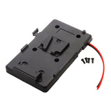 Maxbell Power Supply Splitter BP Battery Contact Plate V-mount Plate Pack for Camera