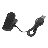 Maxbell New Charger Charging Cradle / Data Clip Cable Cord for Garmin forerunner 35 GPS Watch Black