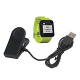 Maxbell New Charger Charging Cradle / Data Clip Cable Cord for Garmin forerunner 35 GPS Watch Black