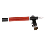 Maxbell Rosewood JINHAO 8802 Arrow Clip Metal Body Iraurita Nib Fountain Pen Gift