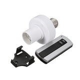 Maxbell E27 Wireless Remote Control Light Bulb Socket Cap Switch for Lamps Bulbs and Fixtures, Lamp Holder+Controller