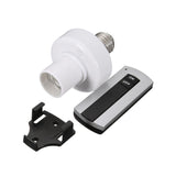 Maxbell E27 Wireless Remote Control Light Bulb Socket Cap Switch for Lamps Bulbs and Fixtures, Lamp Holder+Controller