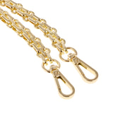 Maxbell Purse Handbag Shoulder Bag Replacement Chain Strap Handle Gold 128x1.2cm