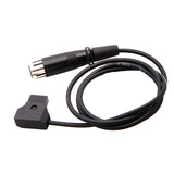 Maxbell D-Tap Male to XLR 4pin Female Cable for DSLR Rig Power Cable Cord