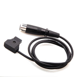 Maxbell D-Tap Male to XLR 4pin Female Cable for DSLR Rig Power Cable Cord