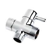 Maxbell 1/2inch Outlets T-adapter Valve 3 Ways Splitter For Diverter Bath Toilet Bidet Sprayer Shower Head