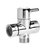 Maxbell 1/2inch Outlets T-adapter Valve 3 Ways Splitter For Diverter Bath Toilet Bidet Sprayer Shower Head