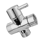 Maxbell 3/4inch 1/2inch Outlets T-adapter Valve 3 Ways Splitter For Diverter Bath Toilet Bidet Sprayer Shower Head