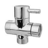 Maxbell 3/4inch 1/2inch Outlets T-adapter Valve 3 Ways Splitter For Diverter Bath Toilet Bidet Sprayer Shower Head