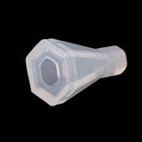 Maxbell Diamond Cone Shaped Silicone DIY Molds DIY Resin Jewelry Pendant Necklace Crafts Making Mold