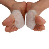 Maxbell 1 Pair Forefoot Toe Pad Cushions Half Insole Shock Absorption High Heels Foot Protection Toe Separator