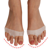 Maxbell 1 Pair Forefoot Toe Pad Cushions Half Insole Shock Absorption High Heels Foot Protection Toe Separator