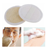 Maxbell 2pcs/set Round Loofah Luffa Sponge Scrubber Pads Facial Pore Blackhead Cleansing Washing SPA Massage Puff