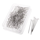 Maxbell 100 Clear Diamond Cut Pins Diamante Bling for Bouquets Wedding Flowers 8mm(Dia)