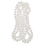 Maxbell Retro Long White Pearls Necklace Flapper Charleston Party Fancy Dress Costume