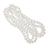 Maxbell Retro Long White Pearls Necklace Flapper Charleston Party Fancy Dress Costume