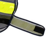Maxbell High Visibility Vests 3 Band Reflective Security Worker Traffic Safety Vest Waistcoat Jacket