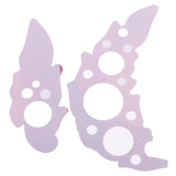 Maxbell Pair of Adhesive Acoustic Guitar Scratch Protector Pickguards Grape Leaf Design