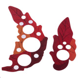 Maxbell Pair of Adhesive Acoustic Guitar Scratch Protector Pickguards Grape Leaf Design
